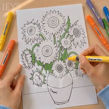 🎨🎨Mickey®🎨🎨 3D Relief Art Pen – Változtassa lapos rajzait megérinthető 3D művészetté🎨🎨