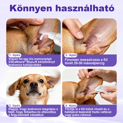 🐶CleraNaure® WaxLift háziállat fültisztító oldat