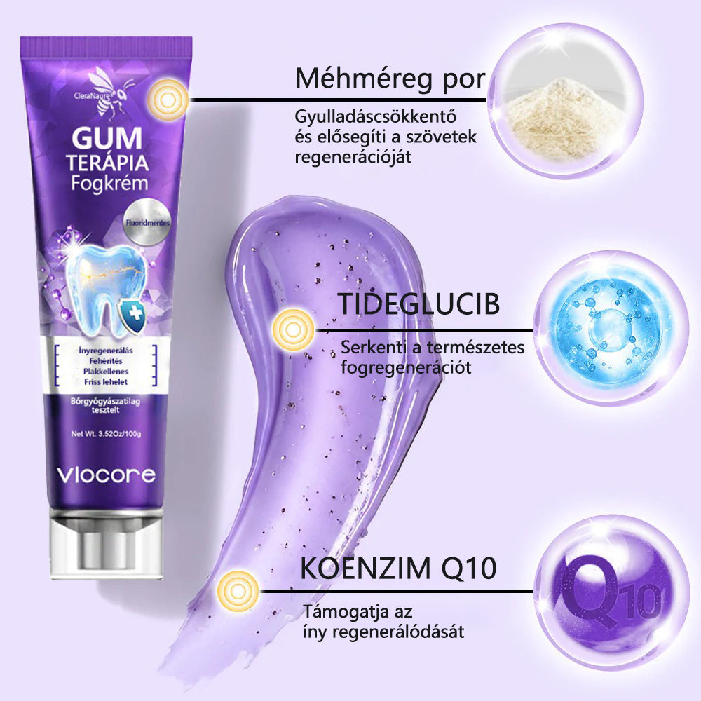 CleraNaure® VioCore Méregtartalmú Fogászati Kezelő Fogkrém