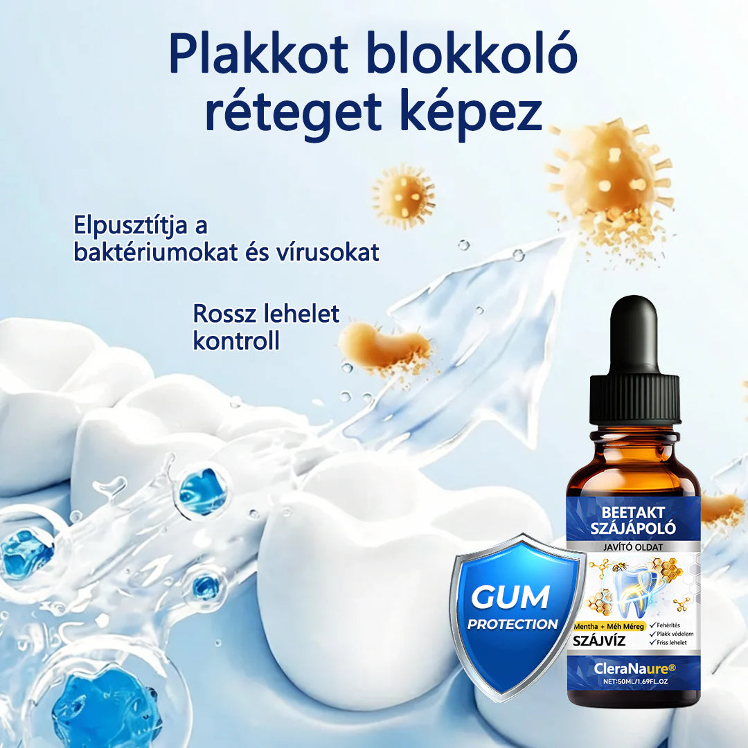 CleraNaure® BeeTakt Szájápoló Javító Oldat 🫧