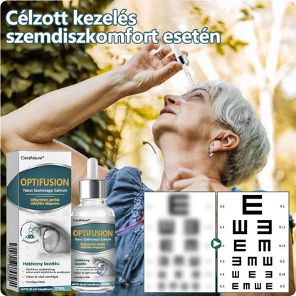 💎CleraNaure® Optifusion Nano Szemcsepp Szérum-A nanotechnológia visszaállítja a tiszta látást, szemüveg nélkül, műtét nélkül