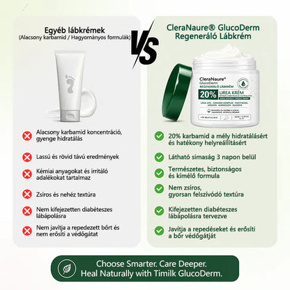 CleraNaure®GlucoDerm Regeneráló Lábkrém✨