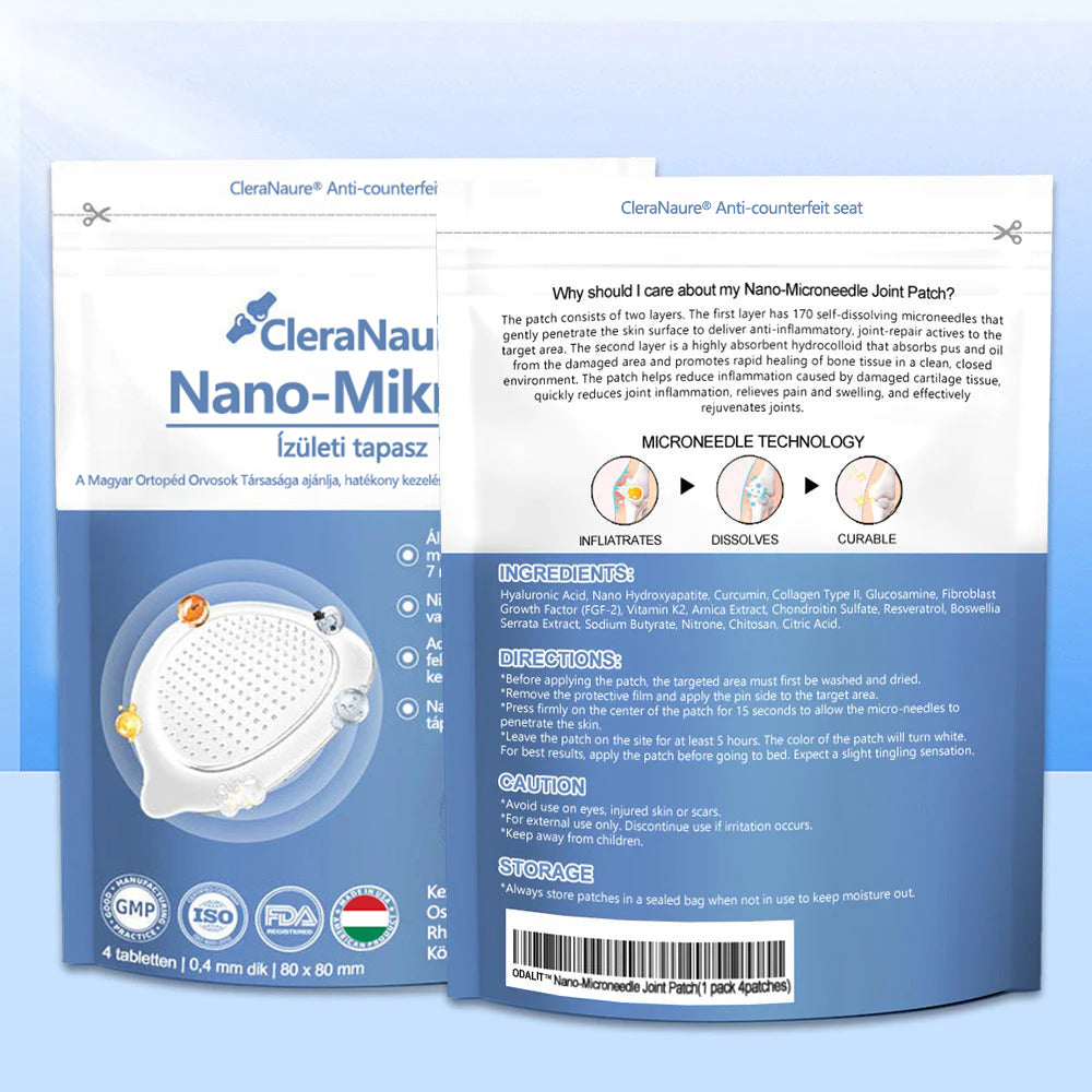 ClearaNature® Nano-tűs közös tapasz