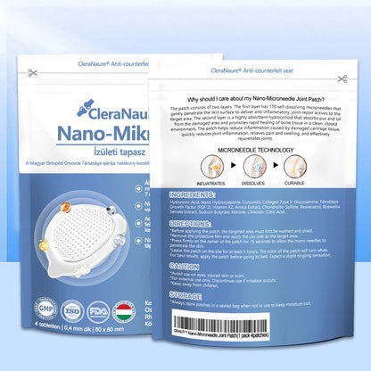 ClearaNature® Nano-tűs közös tapasz