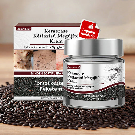 🌙🌙🌙🌙🥇Hivatalos áruház👨‍⚕️ CleraNaure® KeraErase - Kettős hatású bőrfiatalító krém 👨‍⚕️ (Kettős hatású fiatalítás – simítja a kiemelkedő dudorokat és lebontja a mélyen lerakódott keratint savak és irritáció nélkül)