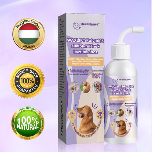 🐶CleraNaure® WaxLift háziállat fültisztító oldat