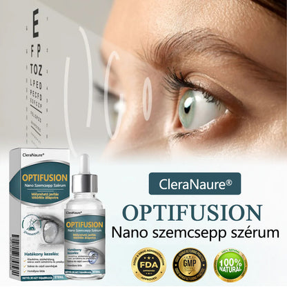 💎CleraNaure® Optifusion Nano Szemcsepp Szérum-A nanotechnológia visszaállítja a tiszta látást, szemüveg nélkül, műtét nélkül