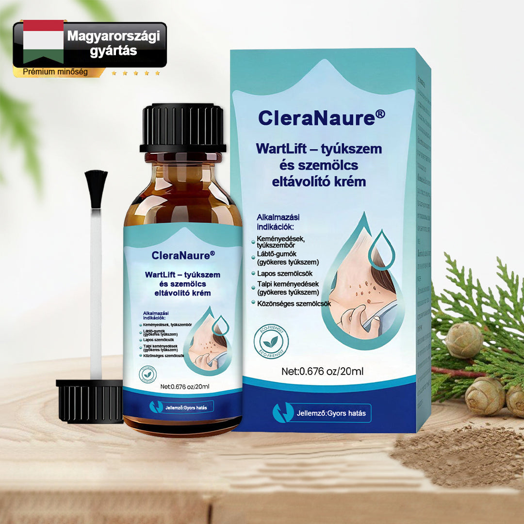 CleraNaure® WartLift tyúkszemeltávolító folyadék