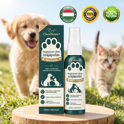 🐱CleraNaure® TrustedPet háziállat szájápoló spray – Könnyű napi fogápolási támogatás
