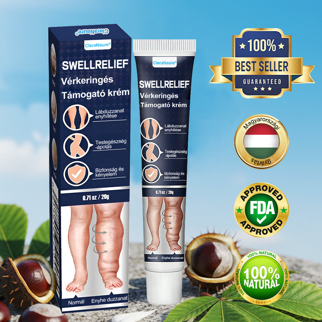 CleraNaure® SwellRelief Keringés Támogató Krém