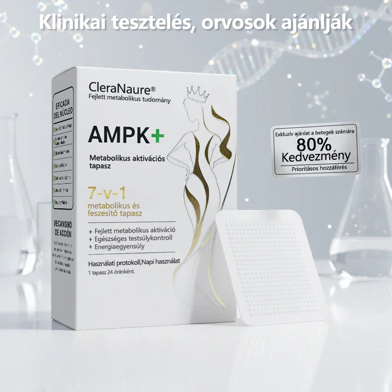 ⭐⭐⭐CleraNaure® 7-v-1 metabolikus és feszesítő tapasz (mikrodifúziós technológia, 24 órás hatás) a testsúly, étvágy, energia és cukoranyagcsere szabályozására 💡
