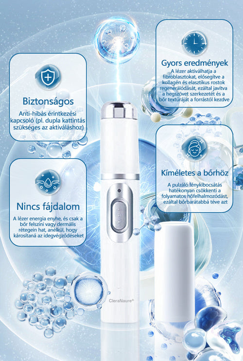 CleraNaure®  ajánlásával – non-invazív lézertoll szemölcsökre és anyajegyekre🔦🔦
