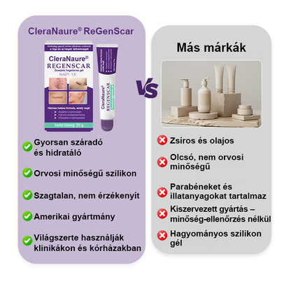 🥇CleraNaure® ReGenScar Őssejtes Hegkezelő Gél