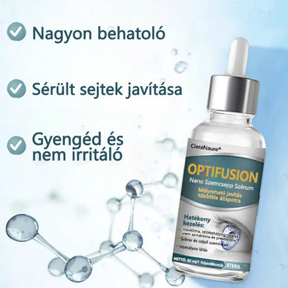 💎CleraNaure® Optifusion Nano Szemcsepp Szérum-A nanotechnológia visszaállítja a tiszta látást, szemüveg nélkül, műtét nélkül