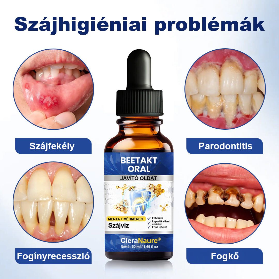 CleraNaure® BeeTakt Szájüregi Javító Oldat