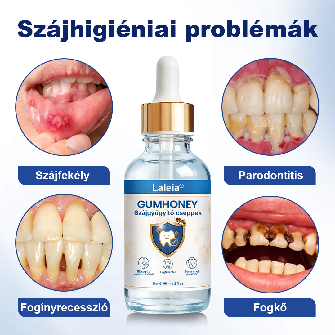 COLTURE® GumHoney Fogínyhelyreállító Cseppek