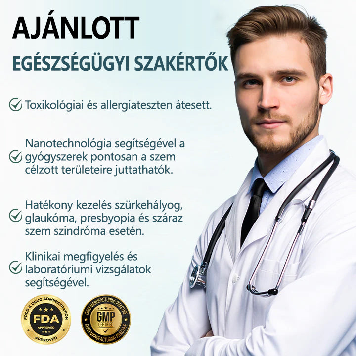 💎CleraNaure® Optifusion Nano Szemcsepp Szérum-A nanotechnológia visszaállítja a tiszta látást, szemüveg nélkül, műtét nélkül