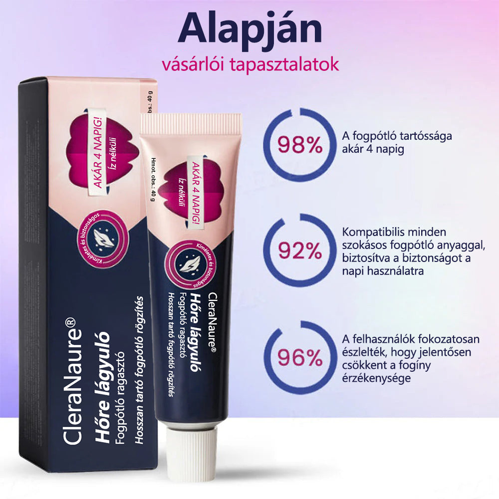 CleraNaure® Hőformázható Műfogragasztó