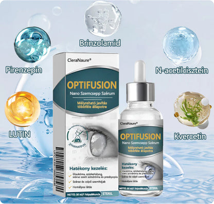 💎CleraNaure® Optifusion Nano Szemcsepp Szérum-A nanotechnológia visszaállítja a tiszta látást, szemüveg nélkül, műtét nélkül