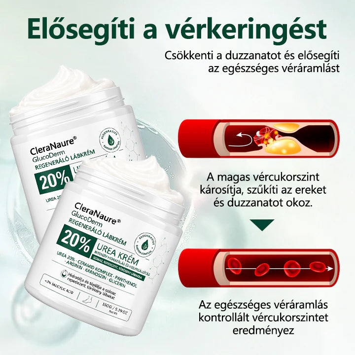 CleraNaure®GlucoDerm Regeneráló Lábkrém✨
