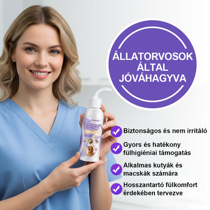 🐶CleraNaure® WaxLift háziállat fültisztító oldat