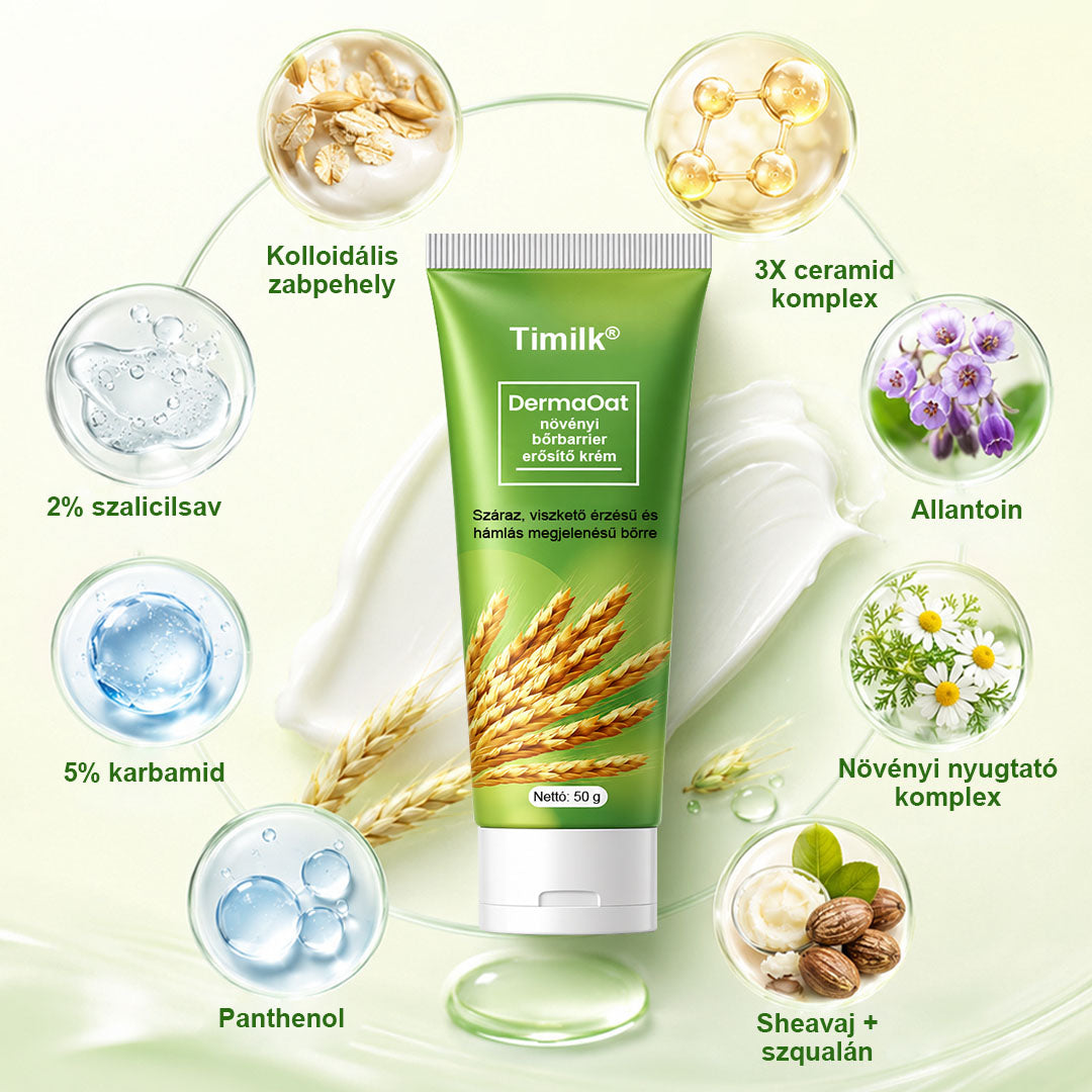 🌿 Timilk® DermaOat növényi bőrbarrier-erősítő krém🌿
