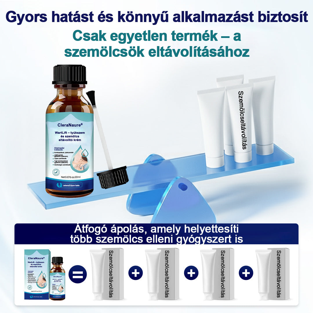 CleraNaure® WartLift tyúkszemeltávolító folyadék