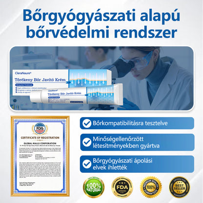 🛡️🛡️CleraNaure® Töredezett Bőrre Helyreállító Krém🛡️🌿 Többfunkciós Regeneráló Zúzódások, Szárazság és Pattanások Ellen
