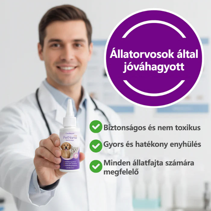 CleraNaure® PetNano szemcseppek
