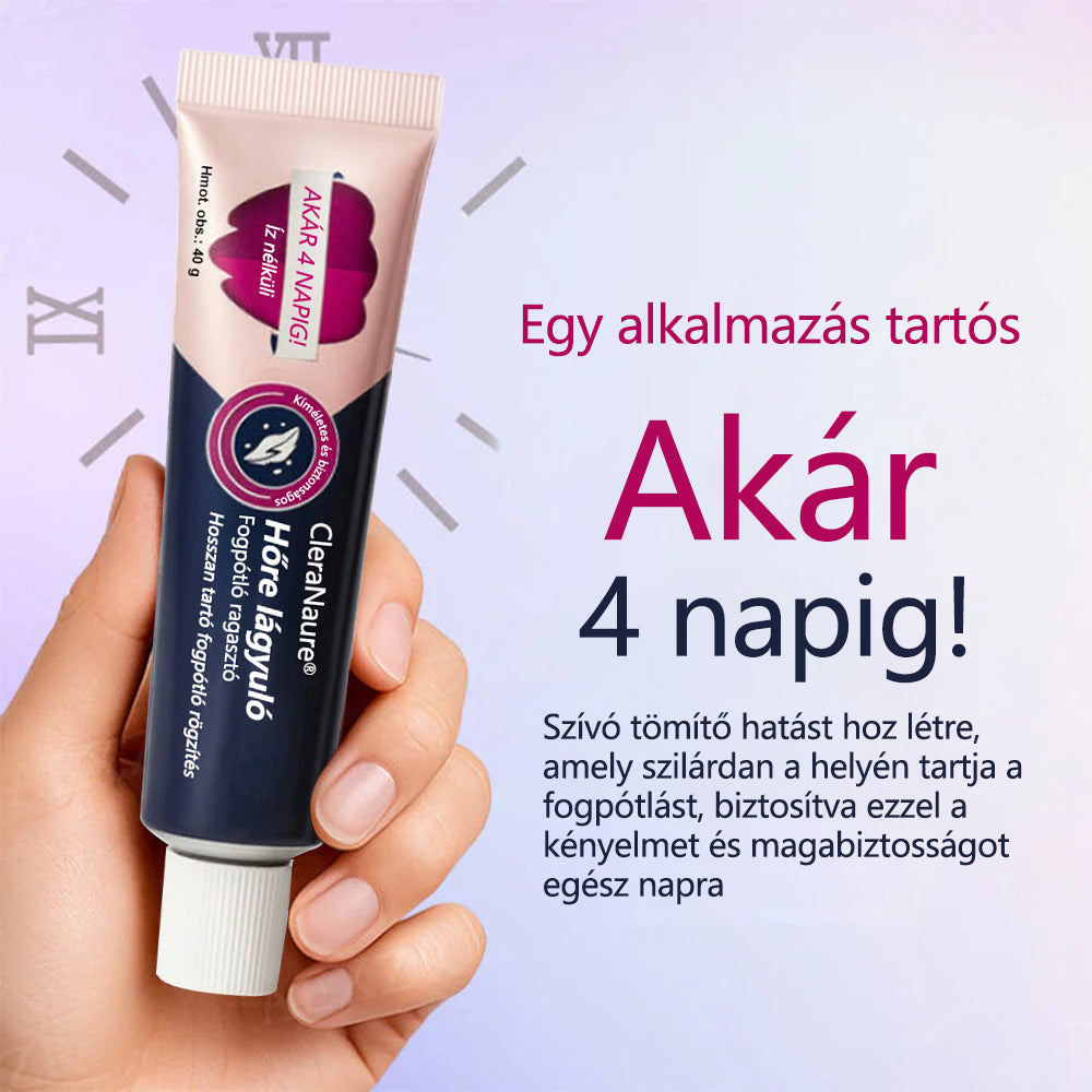 CleraNaure® Hőformázható Műfogragasztó