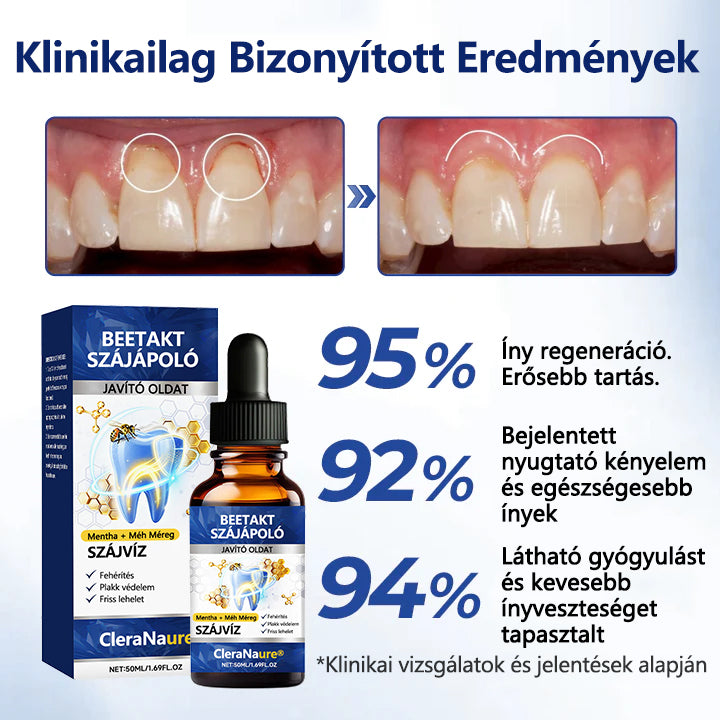 CleraNaure® BeeTakt Szájápoló Javító Oldat 🫧