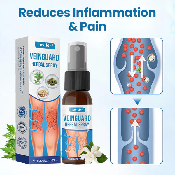 CleraNaure® VeinGuard Herbal Spray – ✅ Klinikailag bizonyított, hogy 7 nap alatt eltünteti a visszereket!