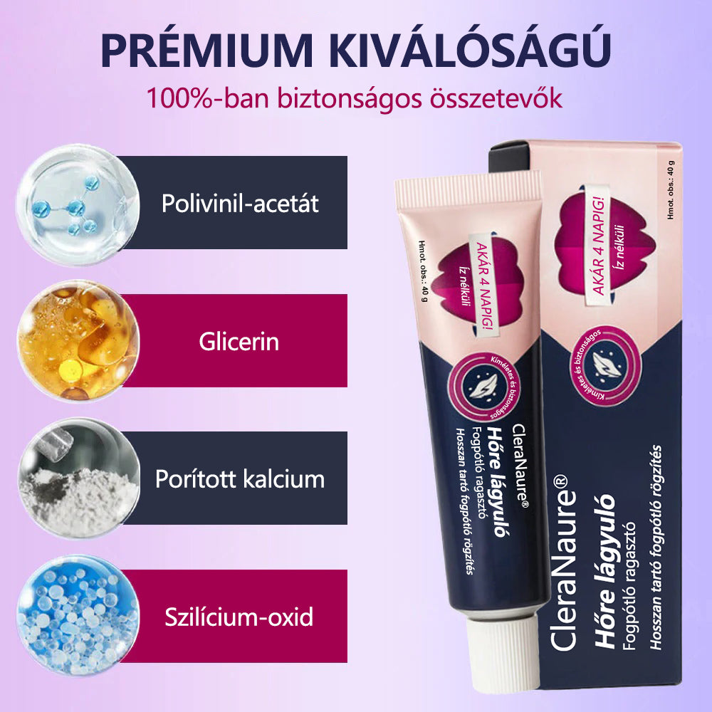 CleraNaure® Hőformázható Műfogragasztó