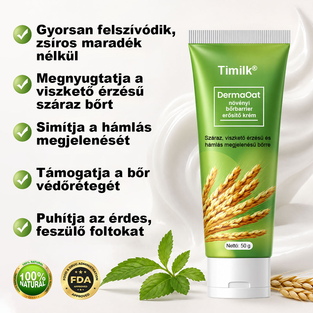 🌿 Timilk® DermaOat növényi bőrbarrier-erősítő krém🌿