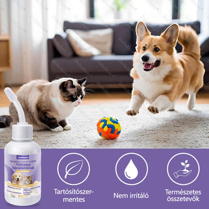🐾🐱CleraNaure® Gyengéd cseppek a háziállatok füleinek tisztítására és megnyugtatására