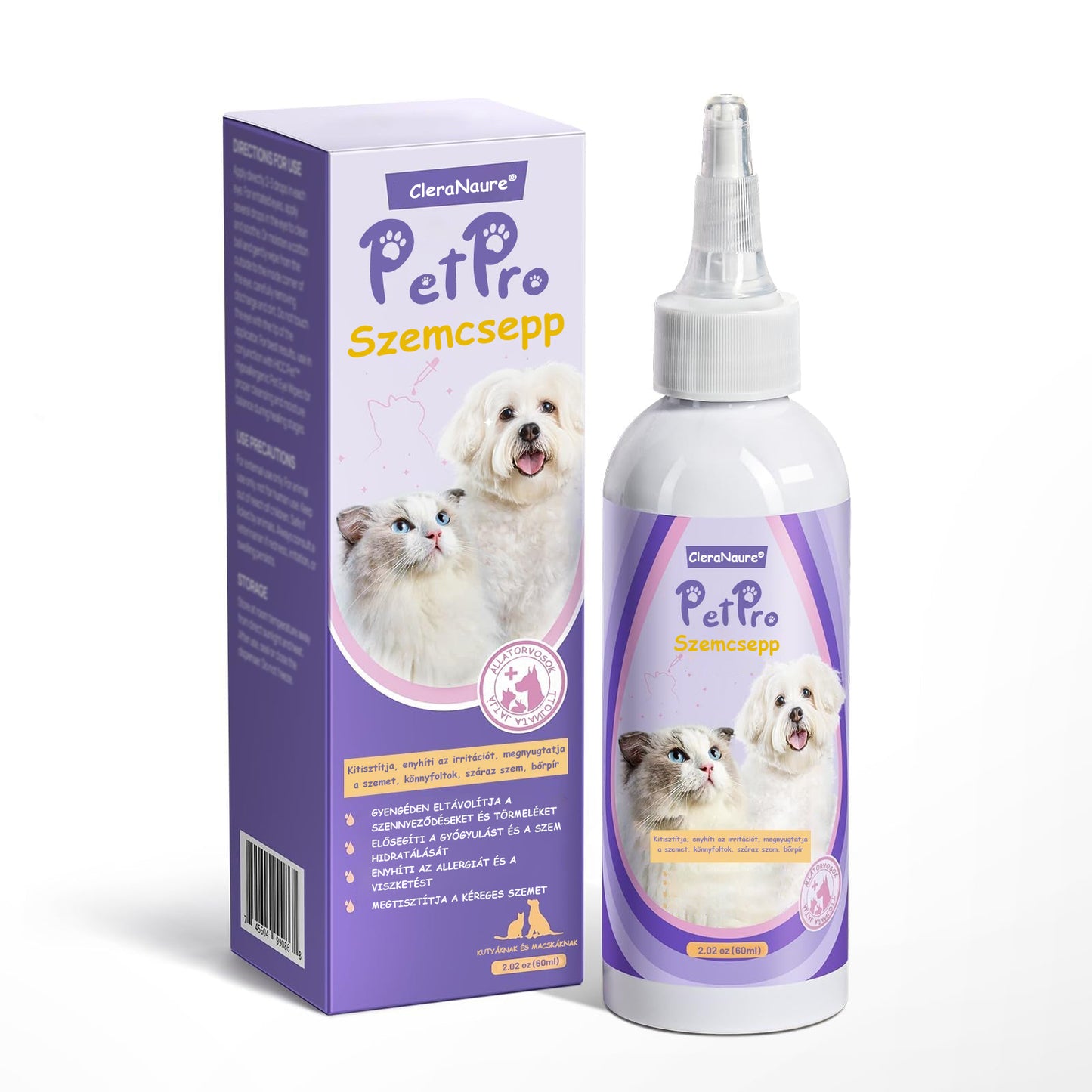 CleraNature® PetPro Szemcseppek