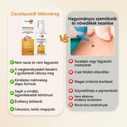 CleraNature® Méhméreg Szemölcs Megújító Spray