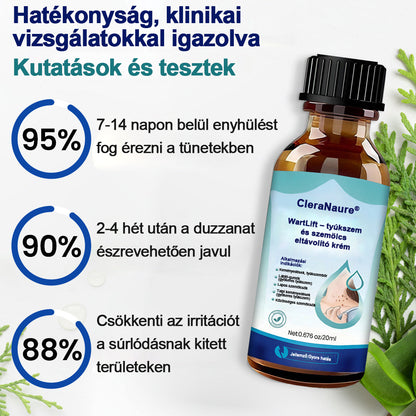 CleraNaure® WartLift tyúkszemeltávolító folyadék