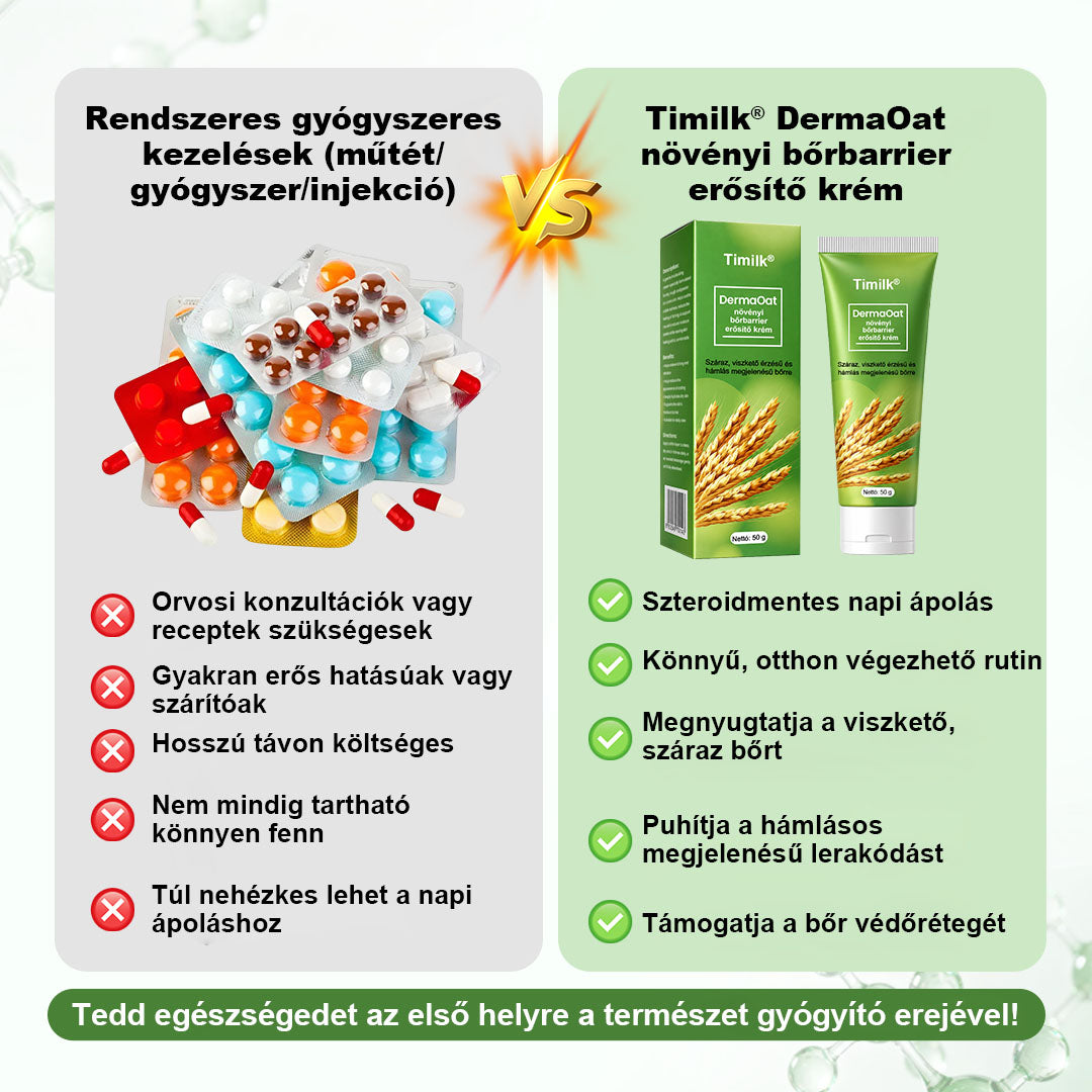 🌿 Timilk® DermaOat növényi bőrbarrier-erősítő krém🌿