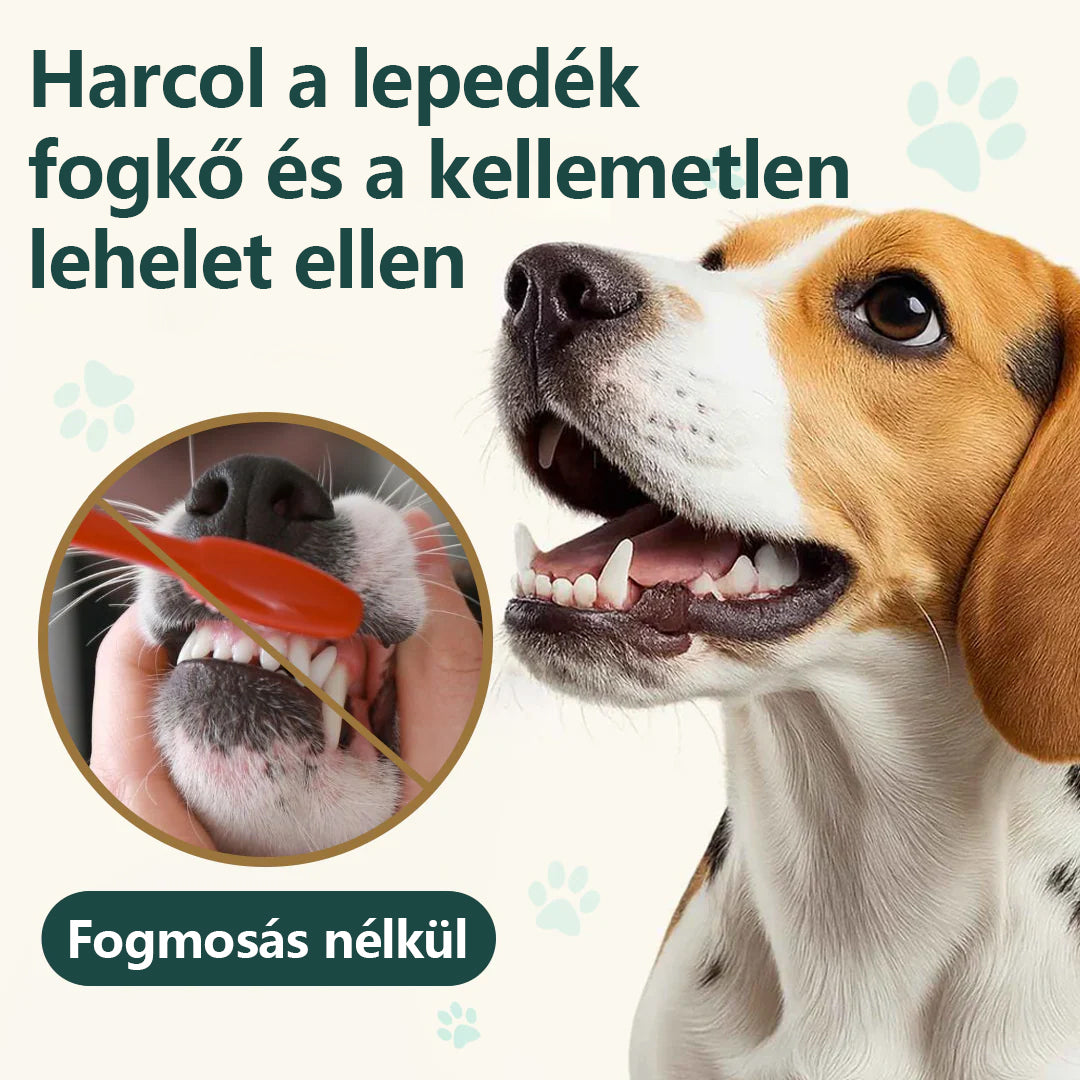🐱CleraNaure® TrustedPet háziállat szájápoló spray – Könnyű napi fogápolási támogatás
