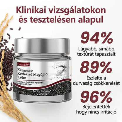 ⭐Hivatalos áruház👨‍⚕️ CleraNaure® KeraErase - Kettős hatású bőrfiatalító krém 👨‍⚕️ (Kettős hatású fiatalítás – simítja a kiemelkedő dudorokat és lebontja a mélyen lerakódott keratint savak és irritáció nélkül