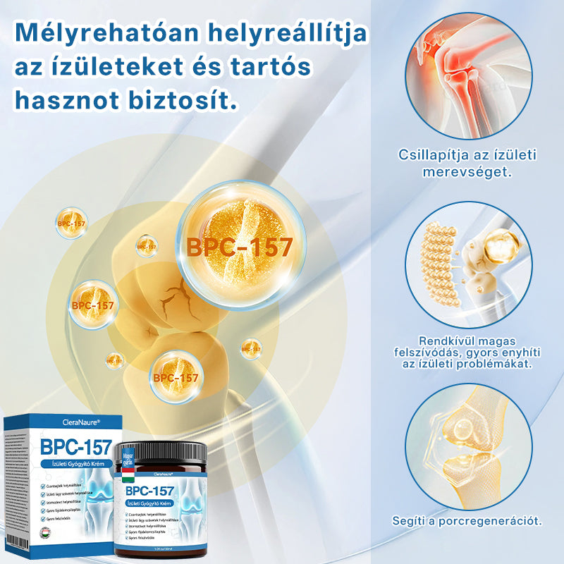 CleraNaure® BPC-157 Ízületjavító Krém 🦴 Kezeli az arthritis-t, neuropátiát, reumát, sport sérüléseket és még sok mást