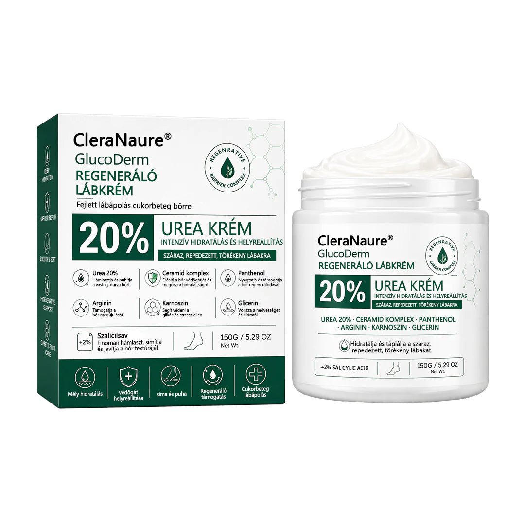 CleraNaure®GlucoDerm Regeneráló Lábkrém✨