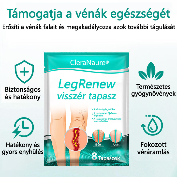 CleraNaure® LegRenew Visszértágulat Párna