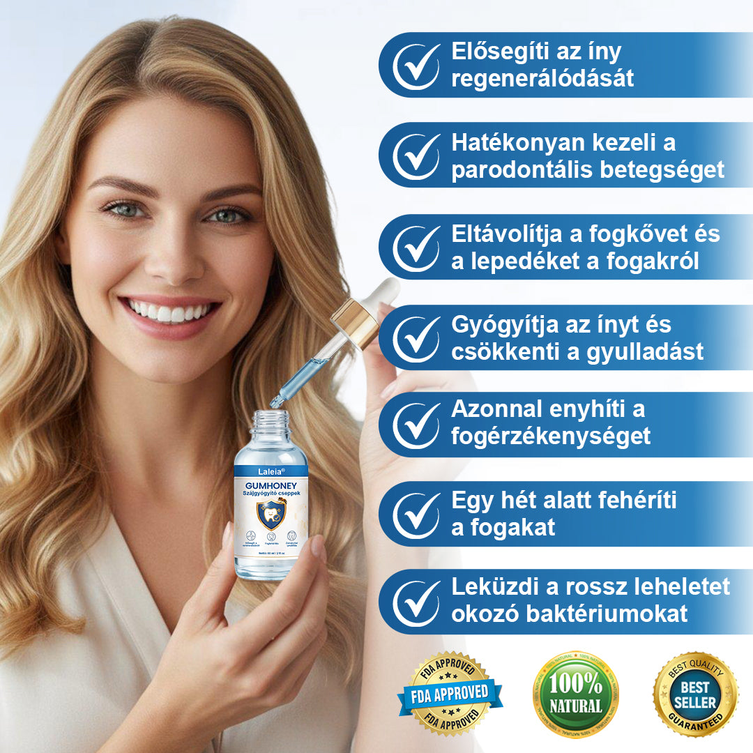 COLTURE® GumHoney Fogínyhelyreállító Cseppek
