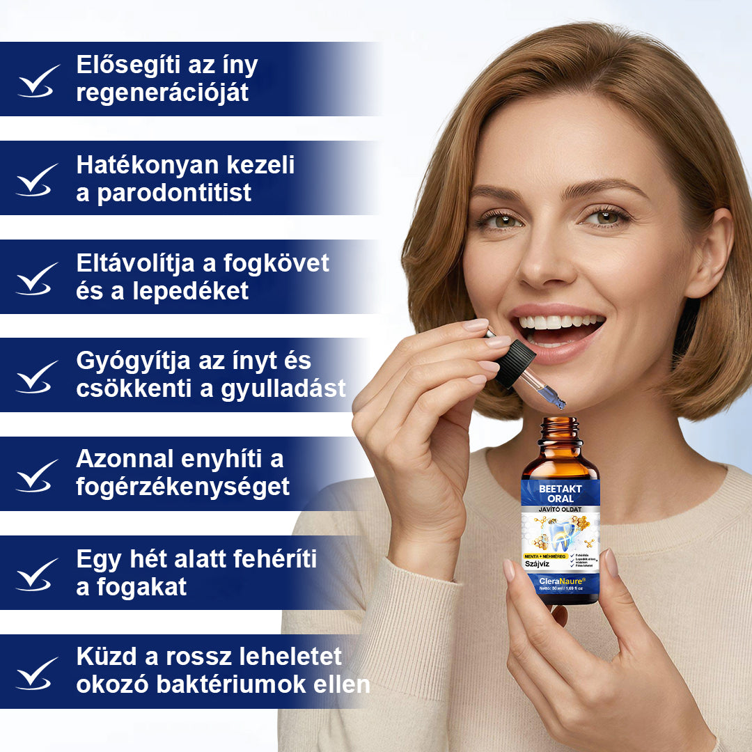 CleraNaure® BeeTakt Szájüregi Javító Oldat