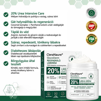 CleraNaure®GlucoDerm Regeneráló Lábkrém✨