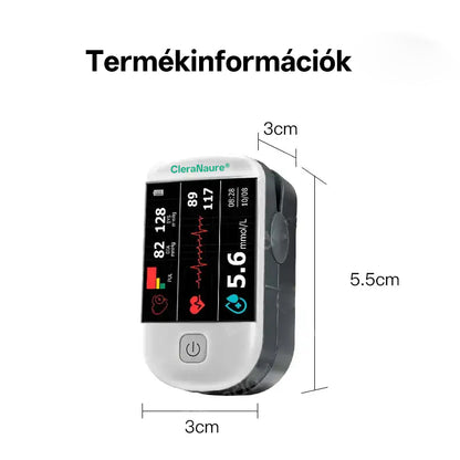 CleraNaure® nowej generacji inteligentny wielofunkcyjny nieinwazyjny laserowy glukometr 👩‍💼[dokładność 99,9%]🍀🍀🍀