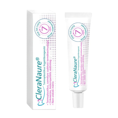 🦷🦷CleraNaure® hőformázható műfogragasztó (akár 7 napig tart, maximális kényelem) ✅