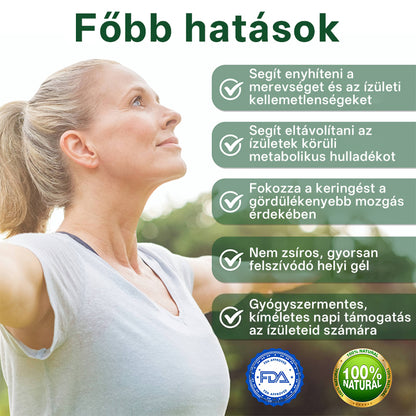 (🔥UTOLSÓ NAP AKCIÓ - 70% KEDVEZMÉNY) CleraNaure® SilverRelief Ízületi Terápiás Gél